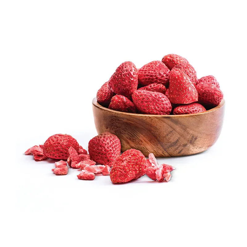 fraise lyophilisée