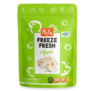 pomme lyophilisée packaging
